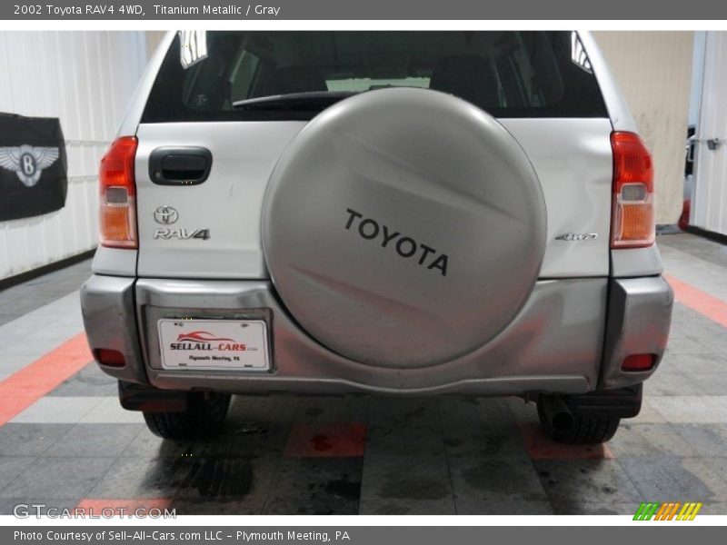Titanium Metallic / Gray 2002 Toyota RAV4 4WD