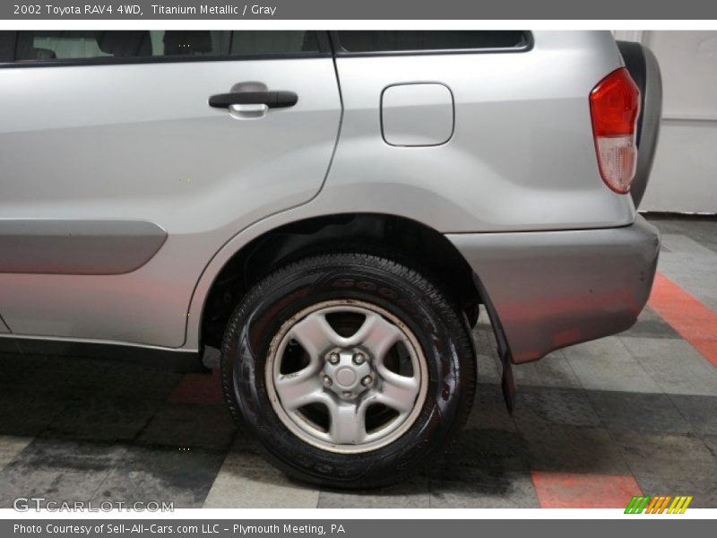 Titanium Metallic / Gray 2002 Toyota RAV4 4WD