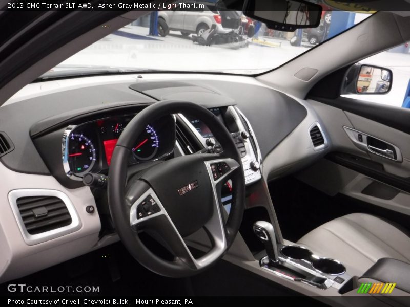 Ashen Gray Metallic / Light Titanium 2013 GMC Terrain SLT AWD