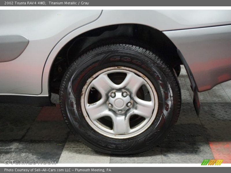 Titanium Metallic / Gray 2002 Toyota RAV4 4WD