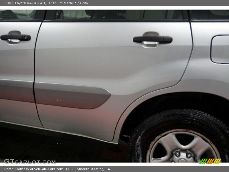 Titanium Metallic / Gray 2002 Toyota RAV4 4WD