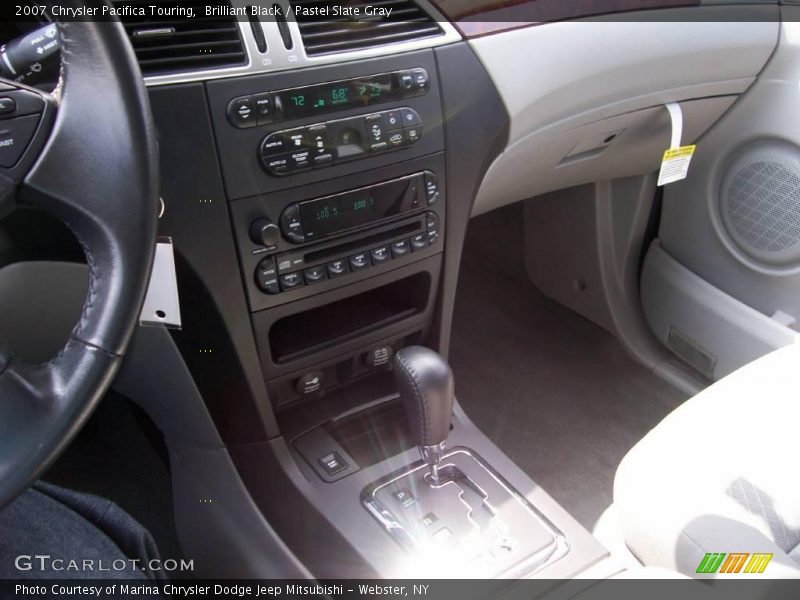 Brilliant Black / Pastel Slate Gray 2007 Chrysler Pacifica Touring