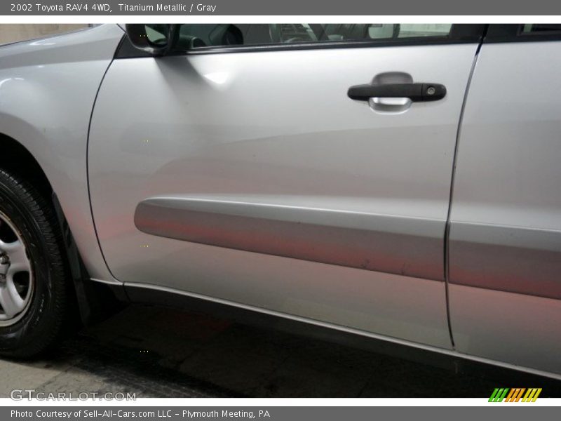 Titanium Metallic / Gray 2002 Toyota RAV4 4WD