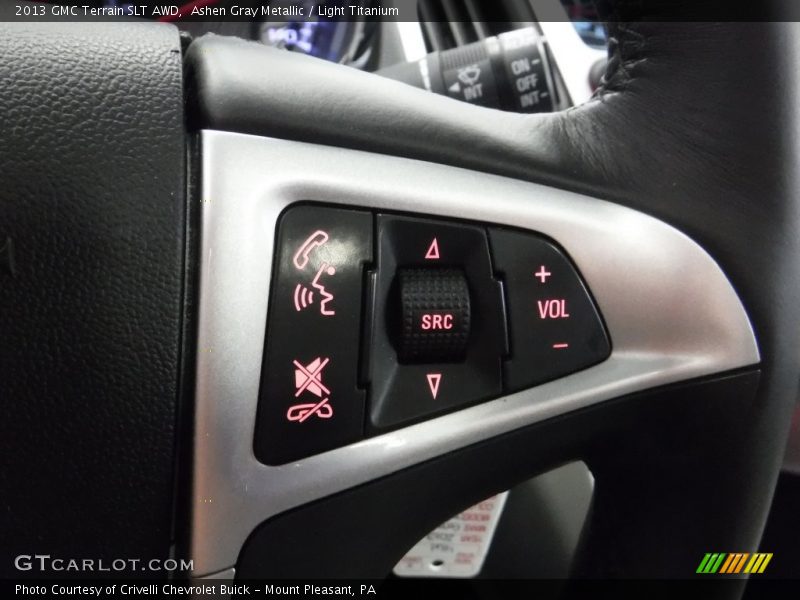 Ashen Gray Metallic / Light Titanium 2013 GMC Terrain SLT AWD