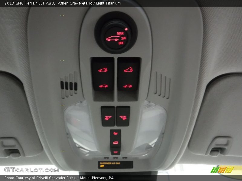 Ashen Gray Metallic / Light Titanium 2013 GMC Terrain SLT AWD
