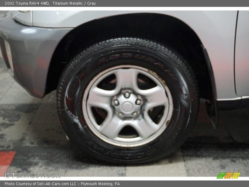 Titanium Metallic / Gray 2002 Toyota RAV4 4WD