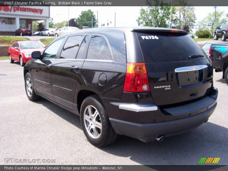 Brilliant Black / Pastel Slate Gray 2007 Chrysler Pacifica Touring