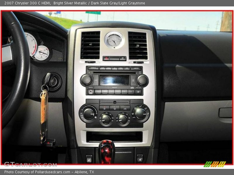 Bright Silver Metallic / Dark Slate Gray/Light Graystone 2007 Chrysler 300 C HEMI