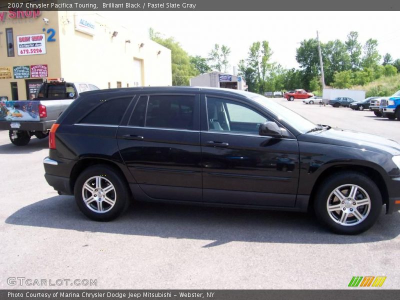 Brilliant Black / Pastel Slate Gray 2007 Chrysler Pacifica Touring