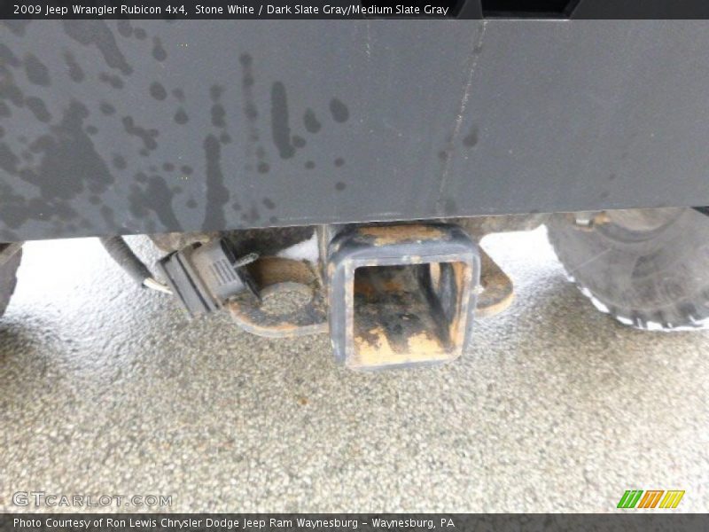 Stone White / Dark Slate Gray/Medium Slate Gray 2009 Jeep Wrangler Rubicon 4x4