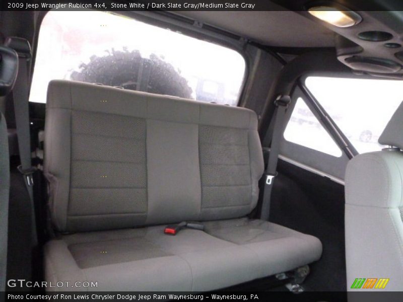 Stone White / Dark Slate Gray/Medium Slate Gray 2009 Jeep Wrangler Rubicon 4x4
