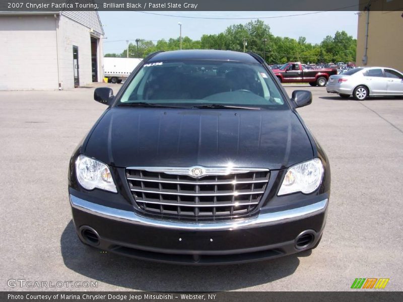 Brilliant Black / Pastel Slate Gray 2007 Chrysler Pacifica Touring