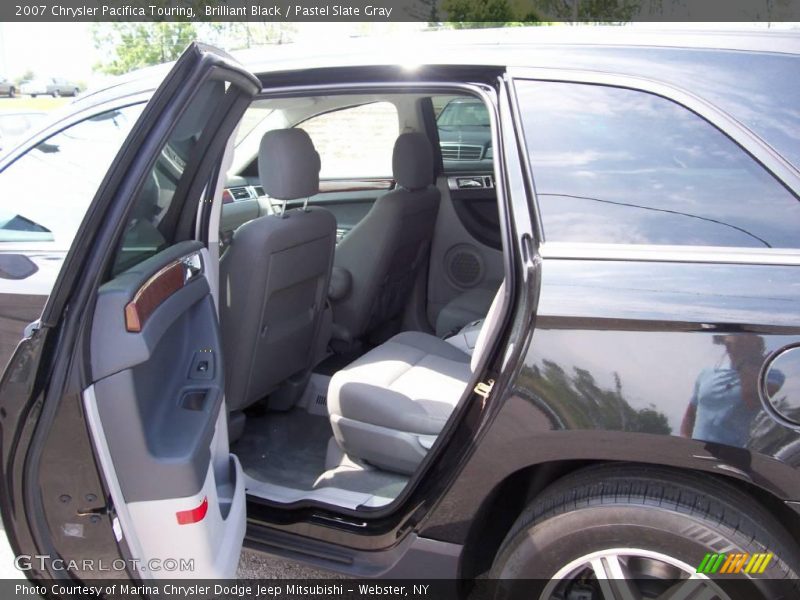 Brilliant Black / Pastel Slate Gray 2007 Chrysler Pacifica Touring