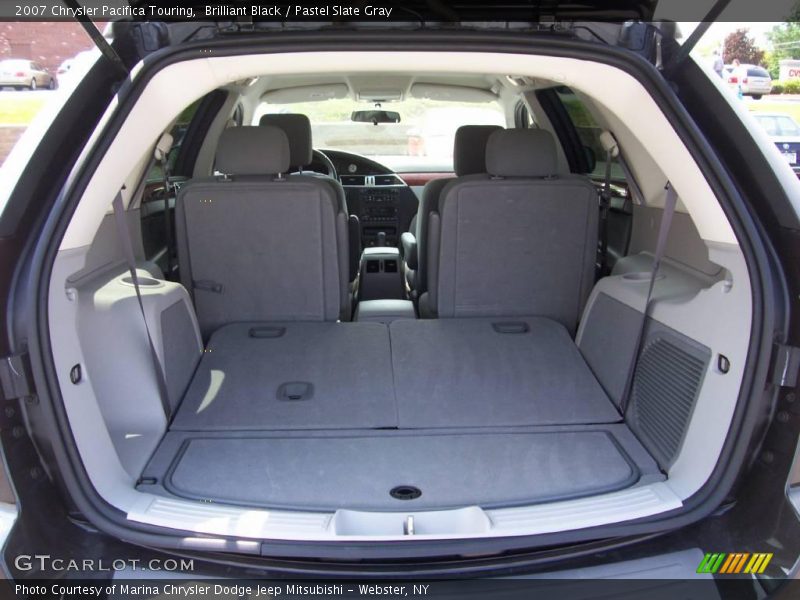 Brilliant Black / Pastel Slate Gray 2007 Chrysler Pacifica Touring