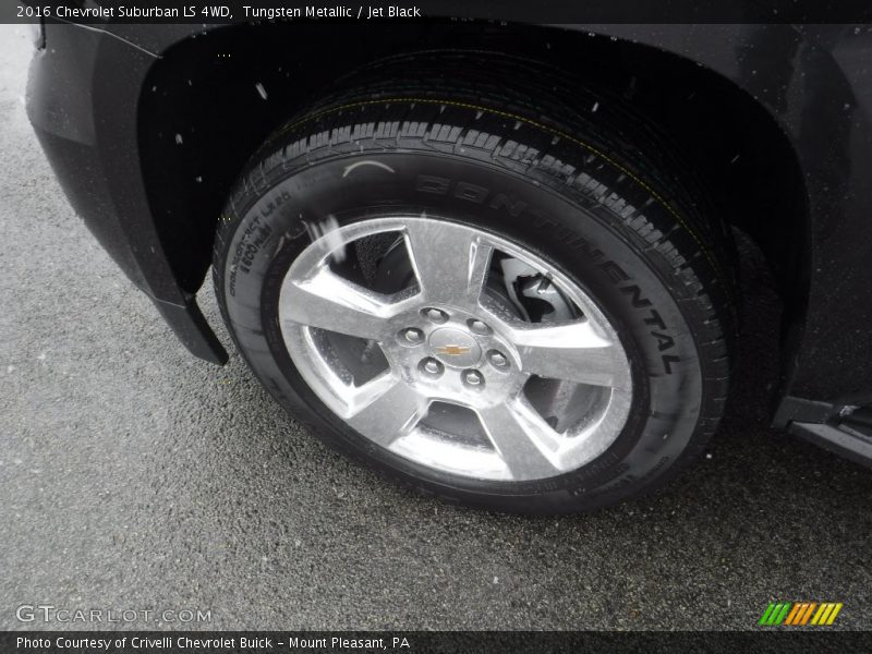 Tungsten Metallic / Jet Black 2016 Chevrolet Suburban LS 4WD