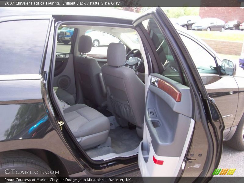 Brilliant Black / Pastel Slate Gray 2007 Chrysler Pacifica Touring