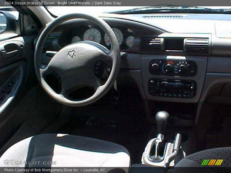 Bright Silver Metallic / Dark Slate Gray 2004 Dodge Stratus SE Sedan