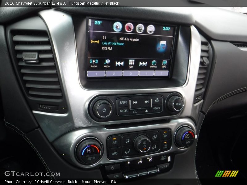 Tungsten Metallic / Jet Black 2016 Chevrolet Suburban LS 4WD