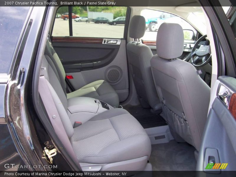 Brilliant Black / Pastel Slate Gray 2007 Chrysler Pacifica Touring