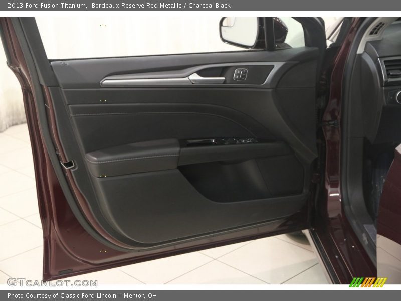 Bordeaux Reserve Red Metallic / Charcoal Black 2013 Ford Fusion Titanium