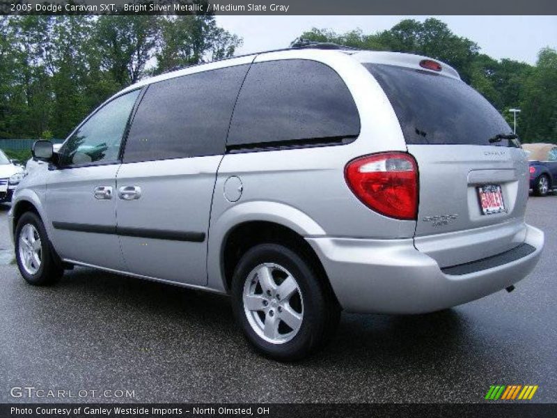Bright Silver Metallic / Medium Slate Gray 2005 Dodge Caravan SXT