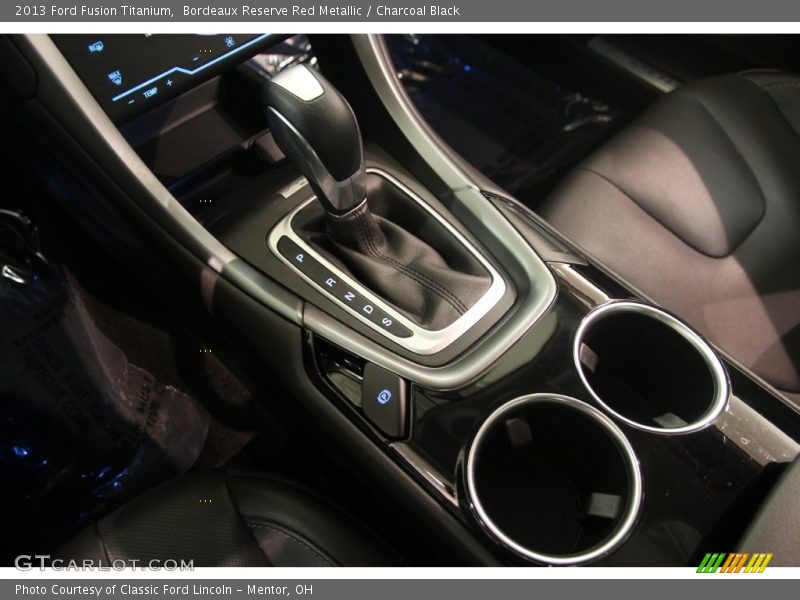 Bordeaux Reserve Red Metallic / Charcoal Black 2013 Ford Fusion Titanium