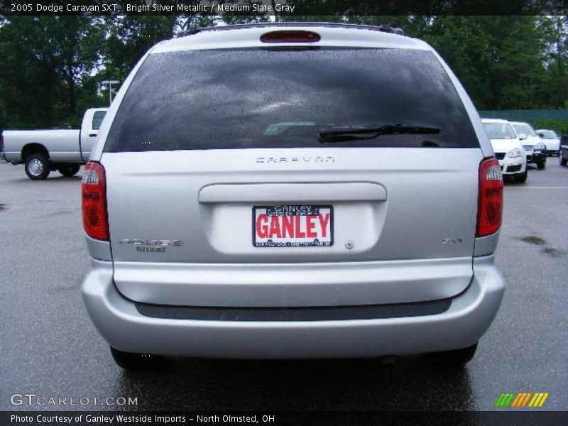 Bright Silver Metallic / Medium Slate Gray 2005 Dodge Caravan SXT