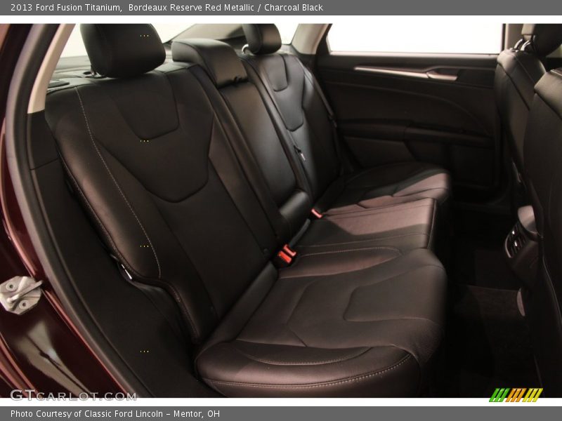 Bordeaux Reserve Red Metallic / Charcoal Black 2013 Ford Fusion Titanium