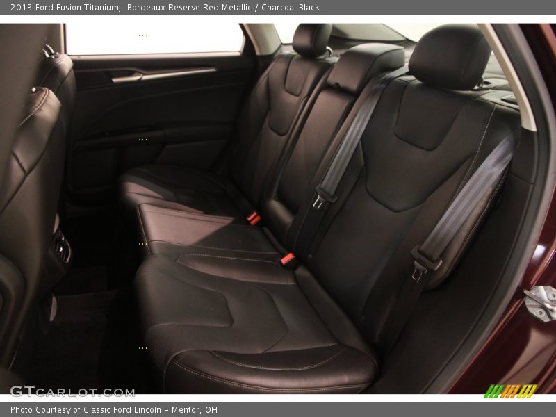 Bordeaux Reserve Red Metallic / Charcoal Black 2013 Ford Fusion Titanium