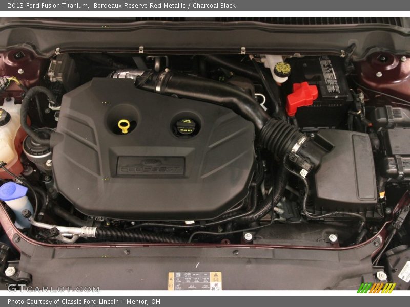 Bordeaux Reserve Red Metallic / Charcoal Black 2013 Ford Fusion Titanium