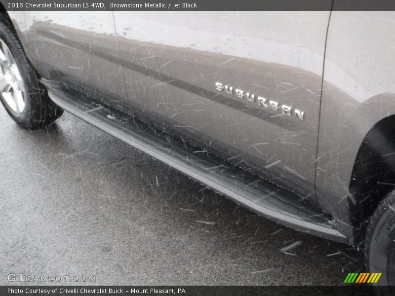 Brownstone Metallic / Jet Black 2016 Chevrolet Suburban LS 4WD