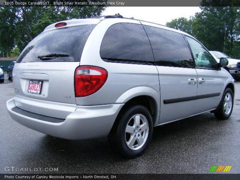 Bright Silver Metallic / Medium Slate Gray 2005 Dodge Caravan SXT