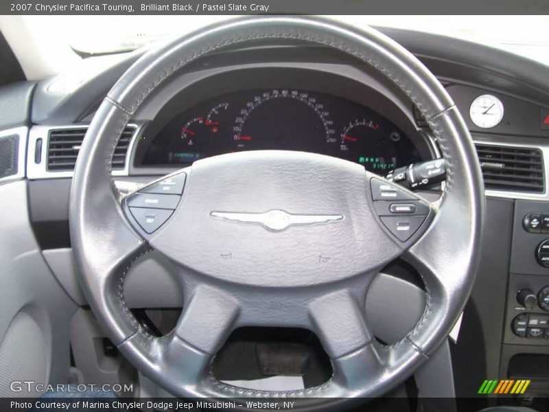 Brilliant Black / Pastel Slate Gray 2007 Chrysler Pacifica Touring