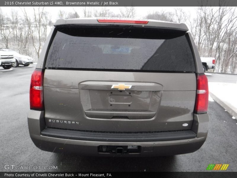 Brownstone Metallic / Jet Black 2016 Chevrolet Suburban LS 4WD
