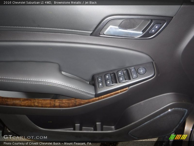 Brownstone Metallic / Jet Black 2016 Chevrolet Suburban LS 4WD
