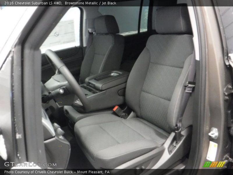Brownstone Metallic / Jet Black 2016 Chevrolet Suburban LS 4WD