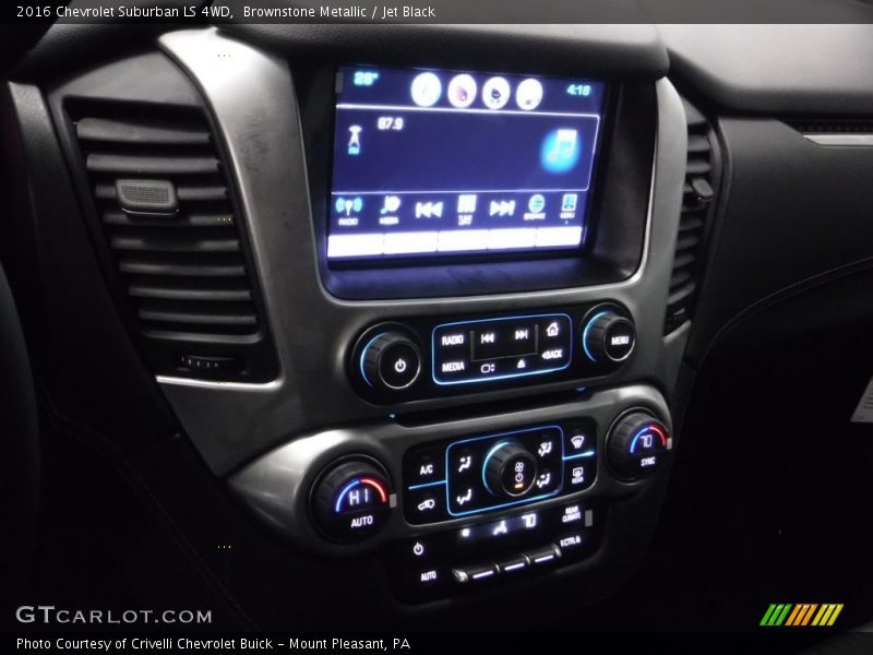Brownstone Metallic / Jet Black 2016 Chevrolet Suburban LS 4WD