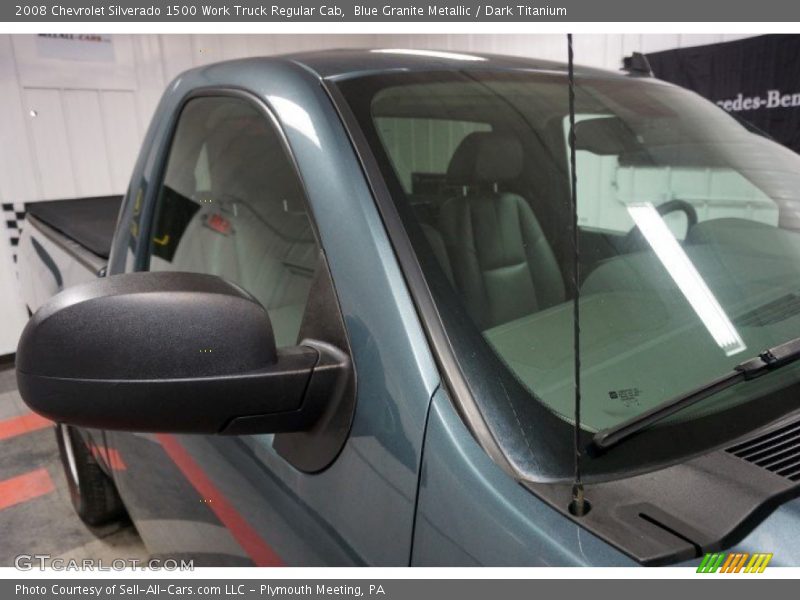 Blue Granite Metallic / Dark Titanium 2008 Chevrolet Silverado 1500 Work Truck Regular Cab