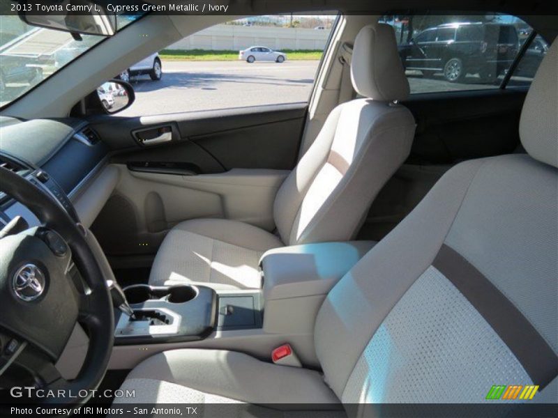 Cypress Green Metallic / Ivory 2013 Toyota Camry L