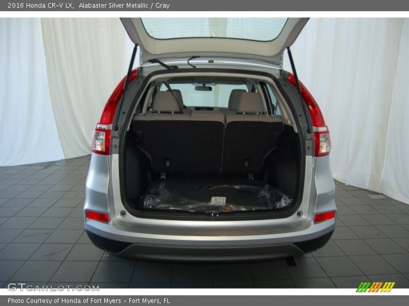 Alabaster Silver Metallic / Gray 2016 Honda CR-V LX