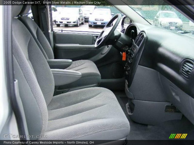 Bright Silver Metallic / Medium Slate Gray 2005 Dodge Caravan SXT