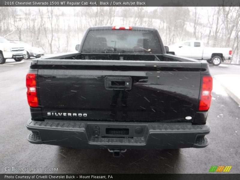Black / Dark Ash/Jet Black 2016 Chevrolet Silverado 1500 WT Regular Cab 4x4