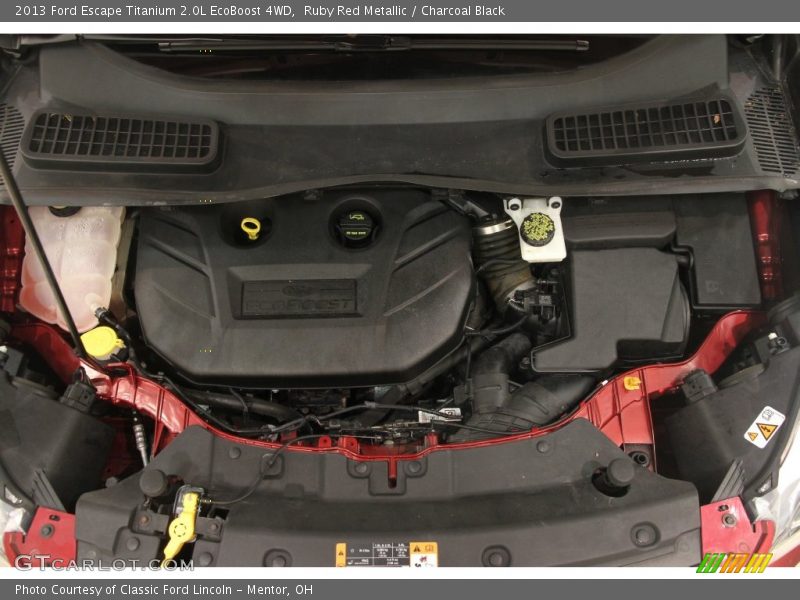  2013 Escape Titanium 2.0L EcoBoost 4WD Engine - 2.0 Liter DI Turbocharged DOHC 16-Valve Ti-VCT EcoBoost 4 Cylinder