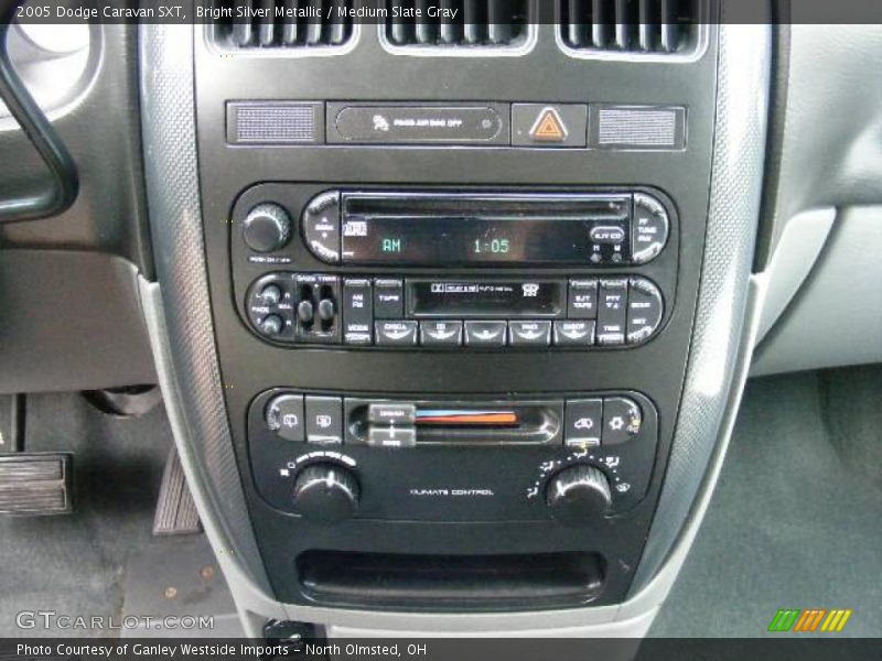 Bright Silver Metallic / Medium Slate Gray 2005 Dodge Caravan SXT