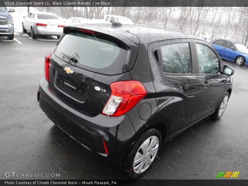 Black Granite Metallic / Jet Black 2016 Chevrolet Spark LS