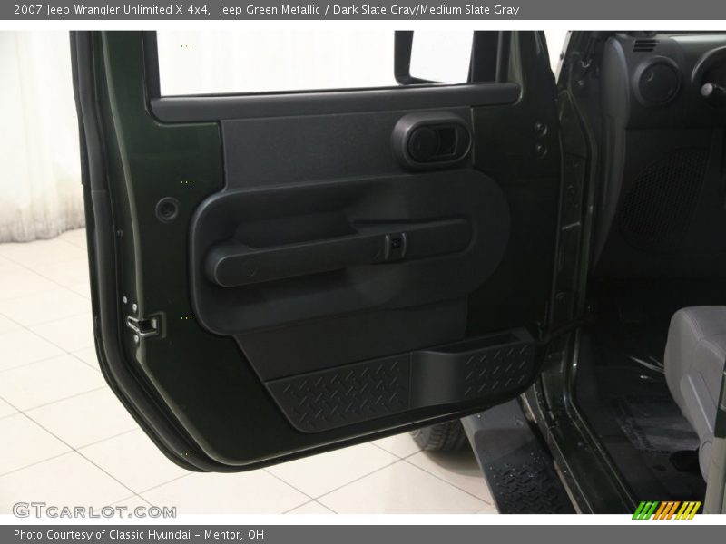 Jeep Green Metallic / Dark Slate Gray/Medium Slate Gray 2007 Jeep Wrangler Unlimited X 4x4