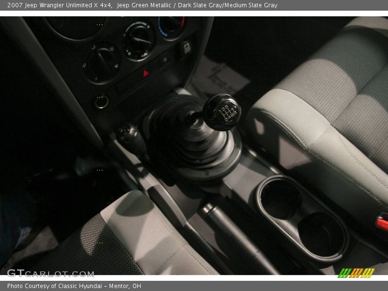 Jeep Green Metallic / Dark Slate Gray/Medium Slate Gray 2007 Jeep Wrangler Unlimited X 4x4