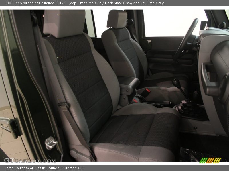 Jeep Green Metallic / Dark Slate Gray/Medium Slate Gray 2007 Jeep Wrangler Unlimited X 4x4