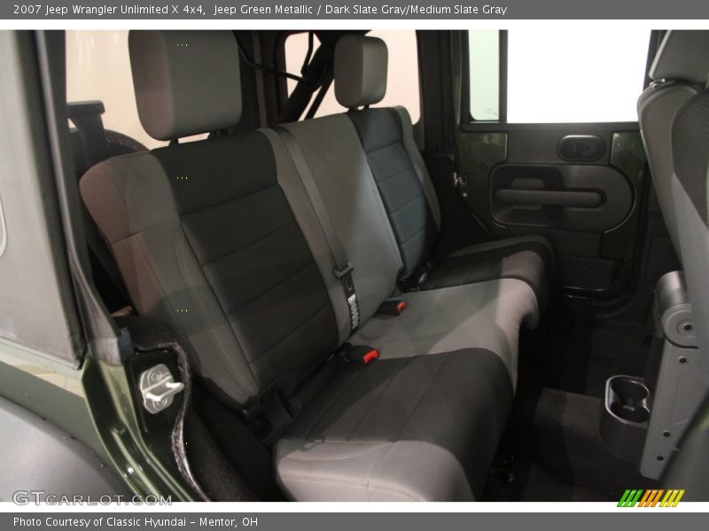 Jeep Green Metallic / Dark Slate Gray/Medium Slate Gray 2007 Jeep Wrangler Unlimited X 4x4