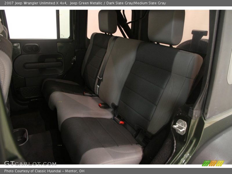Jeep Green Metallic / Dark Slate Gray/Medium Slate Gray 2007 Jeep Wrangler Unlimited X 4x4